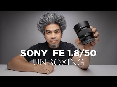 Sony 50mm f/1.8 Unboxing (Sony's MOST POPULAR LENS)
