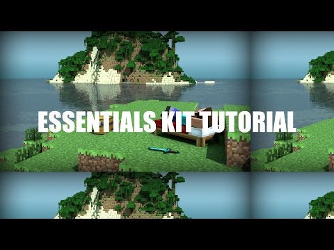 Essentials Kit Tutorial- Minecraft 1.8