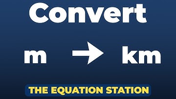 Convert m to km | Physics Practice Problem