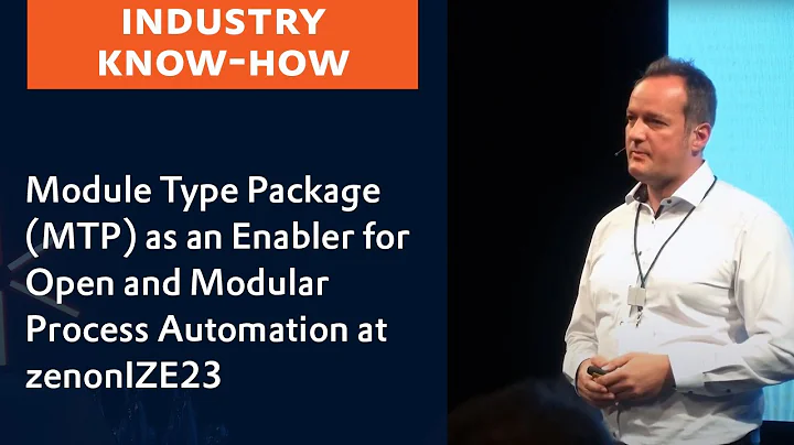 Module Type Package (MTP) as an Enabler for Open and Modular Process Automation at zenonIZE23