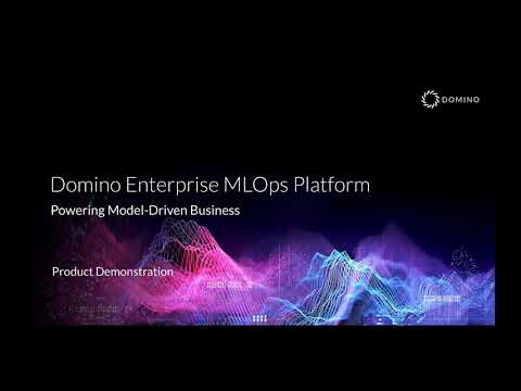 Demo of the Domino Enterprise MLOps Platform