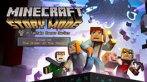 Minecraft Story Mode: Episode 1 Full Playthrough Live with Games and Wario