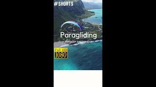 paragliding at beautiful island short relaxing music || relaxation and meditation || #shorts