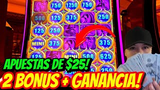 🤞🏻NOS TIENE QUE PAGAR UN JACKPOT CON APUESTAS DE $25 DOLARES!#casino