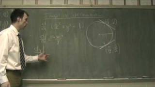 Implicit Differentiation Explanation and First Examples