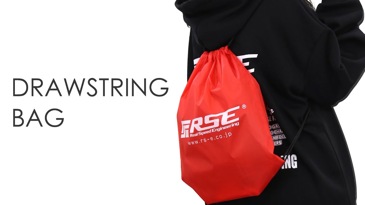 ドローストリングバッグ -R.S.E.オフィシャルマーチャンダイズシリーズ