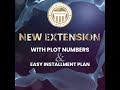 Faisalabad Sargodha Road  New Extension Coming Soon with plot numbers and easy installment plan.