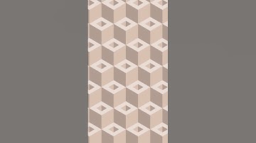 Adobe Illustrator Tips and Tricks | Tutorials for Beginners | 3D Geometric pattern