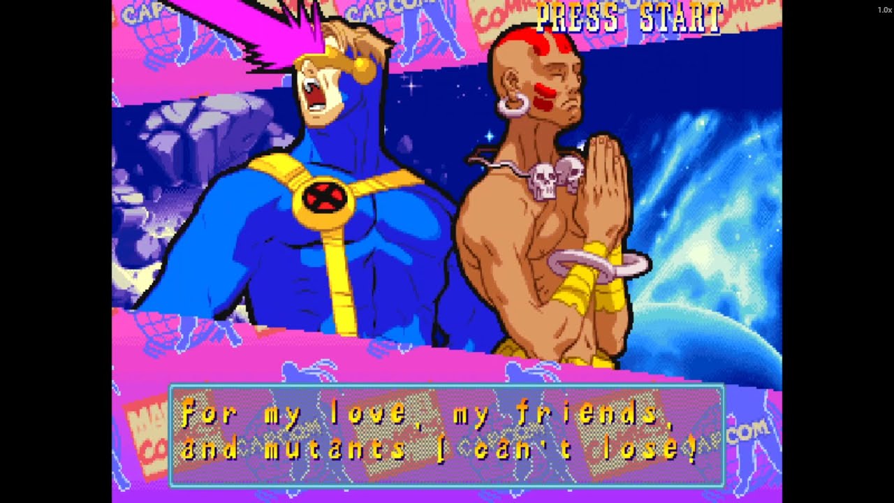 CYCLOPS & DHALSIM: Range Masters! | Marvel Super Heroes vs Street Fighter Retro Duo