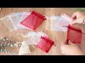 Vídeo: Bolsa de organza 11x16 cm