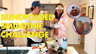 BLIND FOLDED SMOOTHIE CHALLANGE