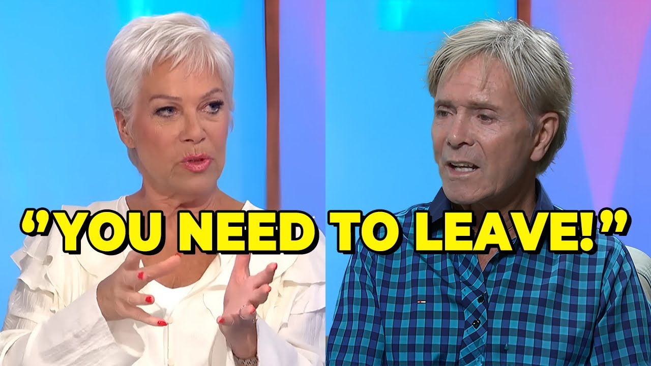 Cliff Richard Kicked Off Loose Women After Heated Clash with Denise Welch - YouTube