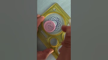 Satisfying spirograph drawing #shorts #asmr #satisfying #art