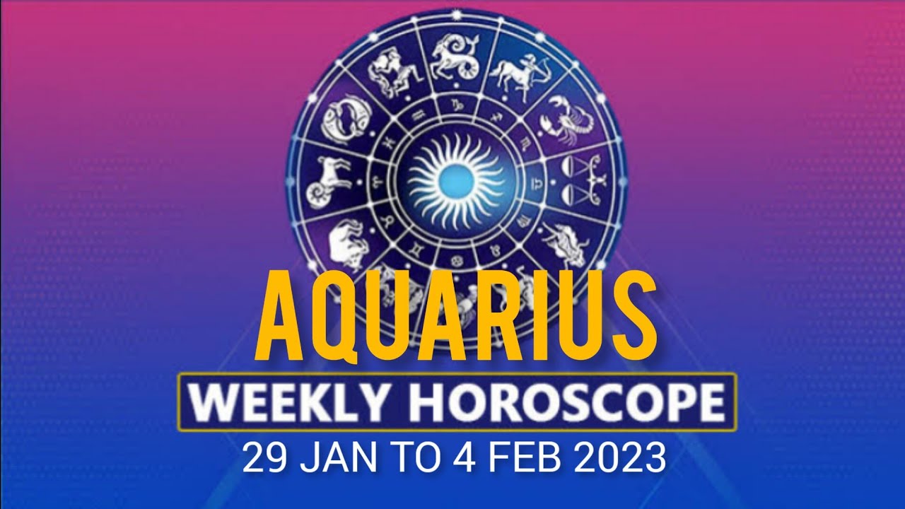 Aquarius Weekly horoscope in urdu 29 Jan to 4 Feb 2023 YouTube