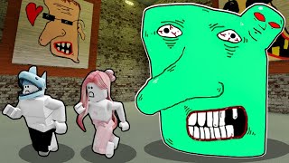 [로블록스] 못생겼지만 잘생겼다고 하는 얼굴 마을이 있어요!! "잘생긴 사람들의 장애물 탈출 1화" (Escape Handsome Men Obby) - 민또 경또 - screenshot 4