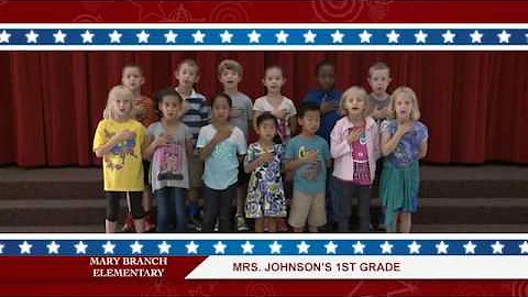 Daily Pledge-Mary Branch-Mrs. Johnson