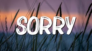 Sorry - Justin Bieber (Lyrics) || Taylor Swift, Ed Sheeran... (MixLyrics)