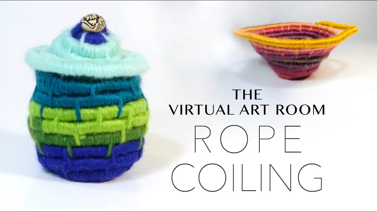 Fibre & Clay Series: Rope Coiling - YouTube