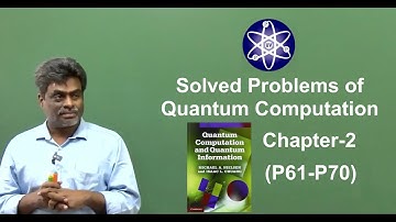 Solutions of Quantum Computation chapter 2  (61 to 70)