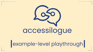 Accessilogue [Example Level Playthrough] Dialogue Plugin for Unreal Engine 5
