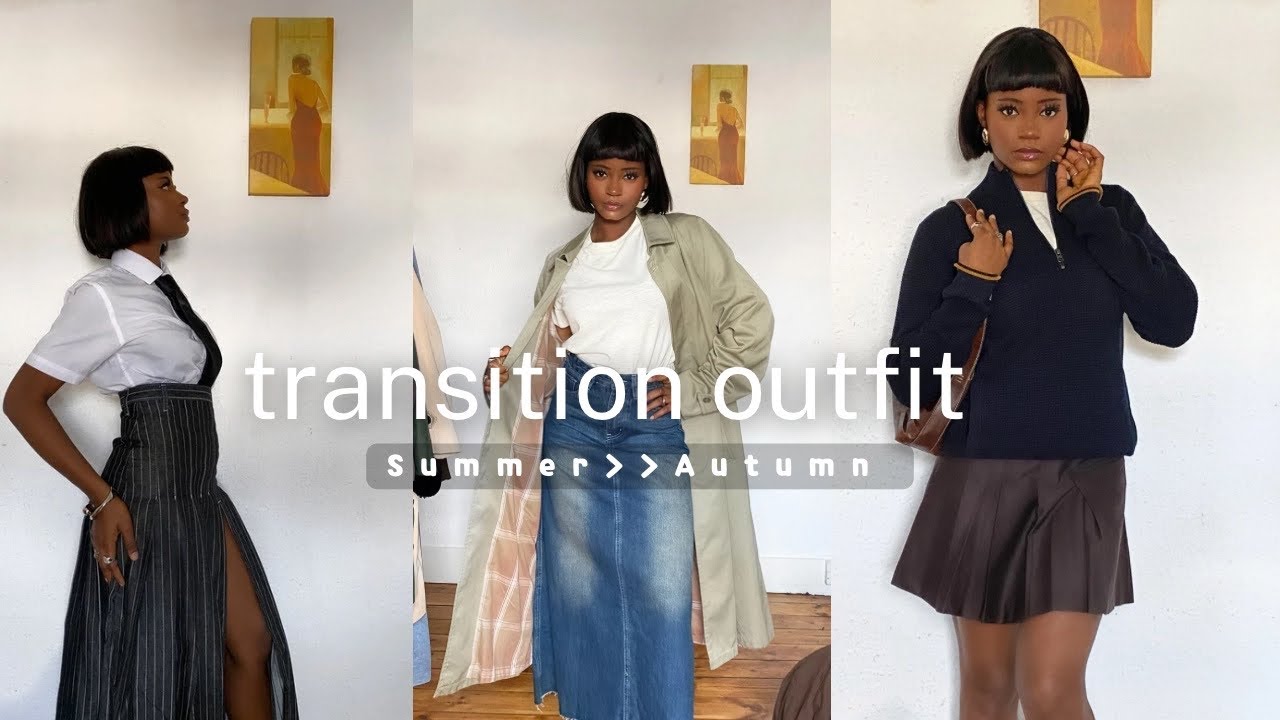 Summer to Autumn Transition Outfit Inspiration (Autumn outfit idea ...