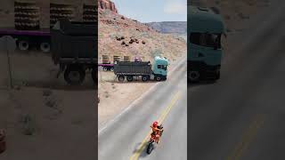 Realistic Highway Car Crashes #382 | BeamNG Drive