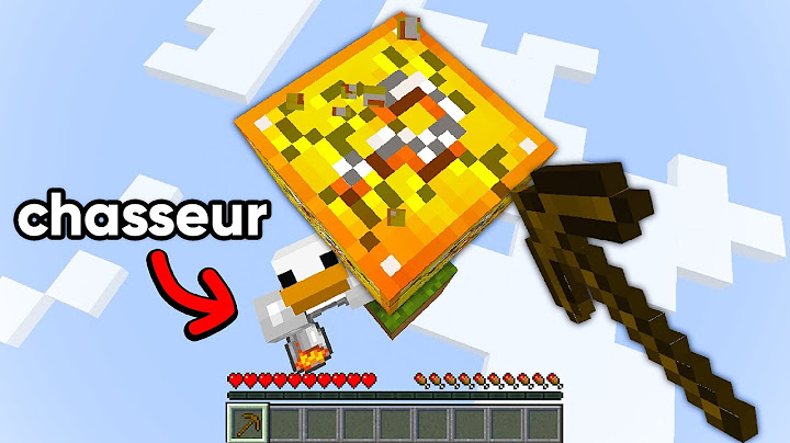 Minecraft Manhunt mais on est enfermé sur un Lucky Block..