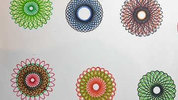 Spirograph Vol 1 #spirograph #hypnotic 