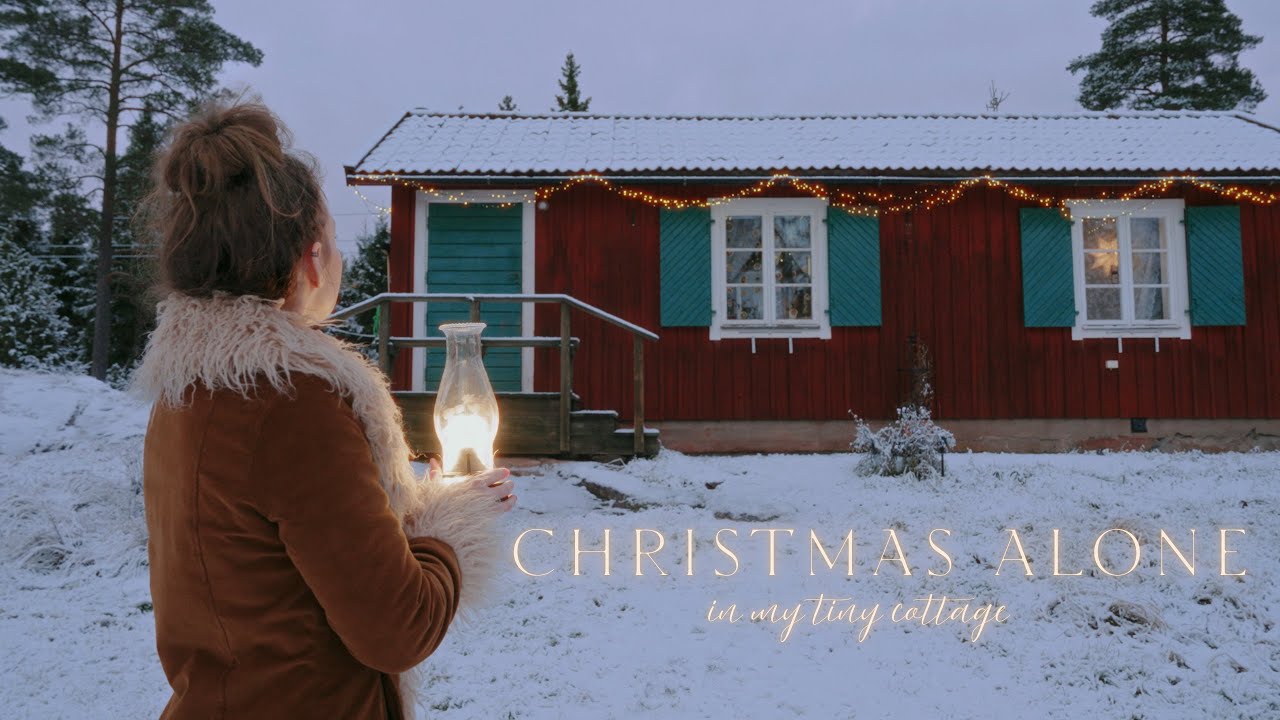 Christmas Alone with my Cats in my Tiny Cottage #57