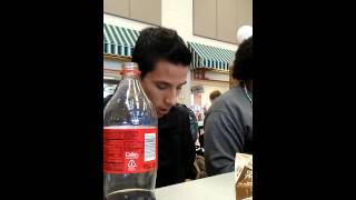 Dude wet his pants
