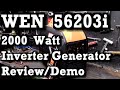 WEN 56203i 2000 Watt Inverter Generator Review and Test