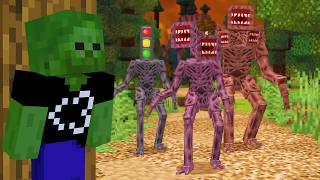 Can You Survive NEW SIREN HEAD Monsters in Minecraft?
