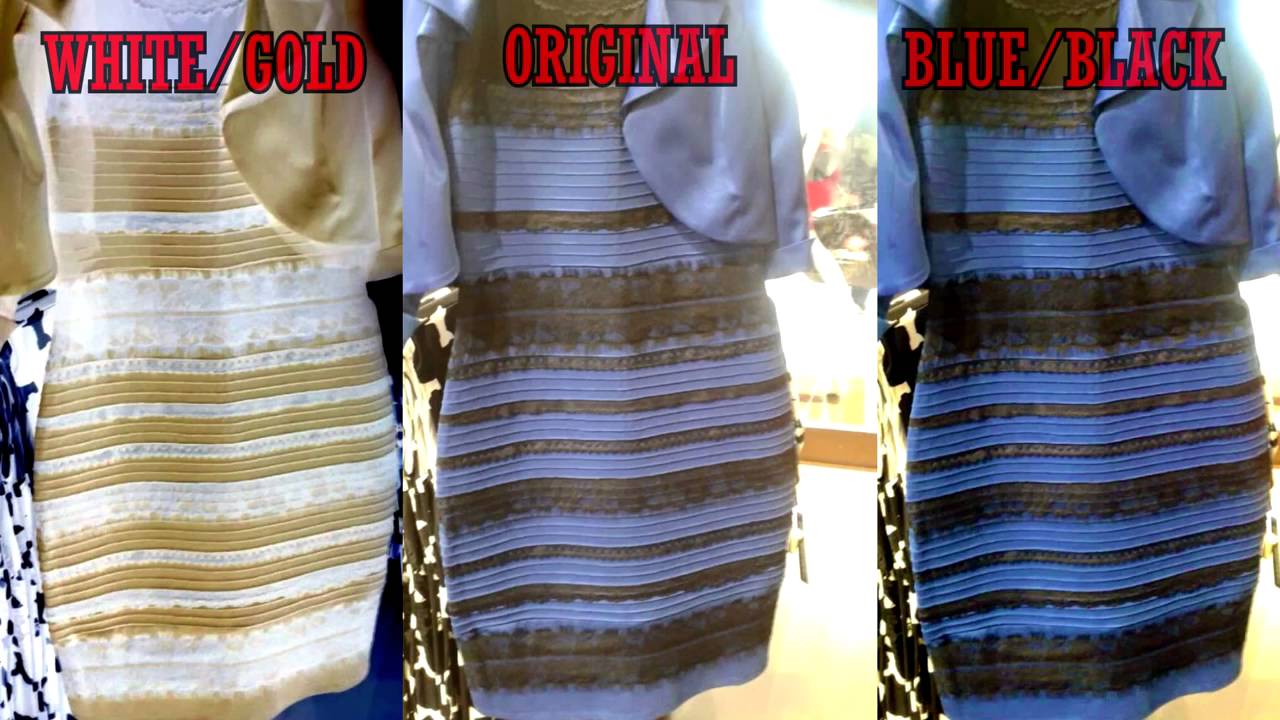 How to see 'the dress' in both colors - YouTube