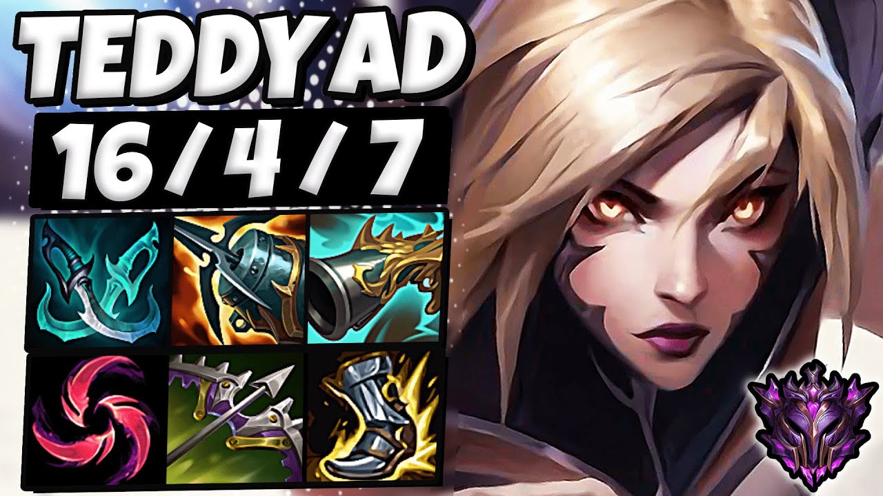 Teddy Kaisa vs Jinx [ ADC ] Patch 12.4 Ranked Master Korea ✅