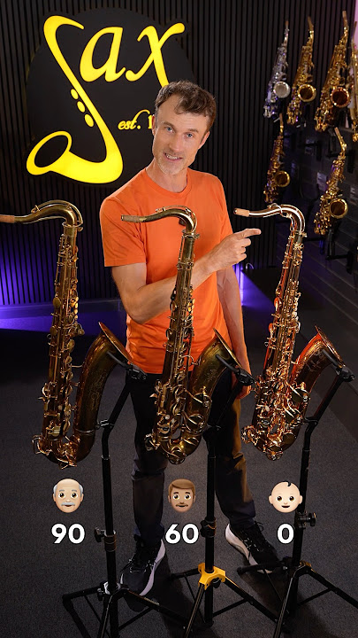 Three Generations of Saxophone! Can you hear the difference?! 🎷 #saxophone