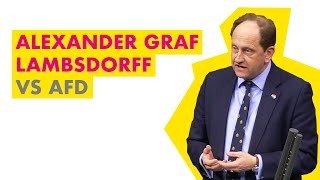 Alexander Graf Lambsdorff VS AfD