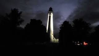 Wind Point Lighthouse Grounds at Night - US Navy Memorial by CheesyCheetah 23 views 1 year ago 1 minute, 1 second