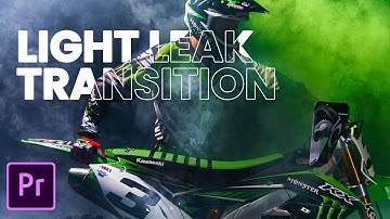 Add a LIGHT LEAK Transition in Premiere Pro