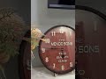 Customized Wooden Clock with Acrylic Cover 12” #lasercuttingandengraving #customizedwoodenclock