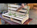 Full Of Surprises When Combining Bamboo And Pallets // How To Make A Swing With Cheap Materials