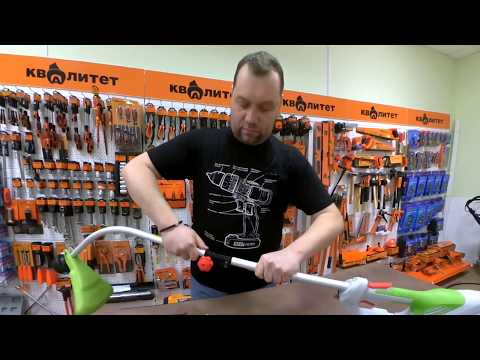 Быстрая сборка электрического триммера Redverg RD-EB1200B