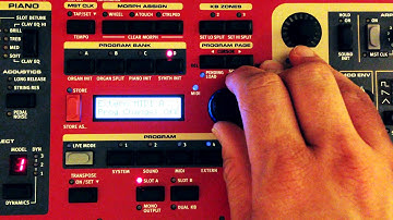 Overview of the Midi implementation on the Nord Stage 2