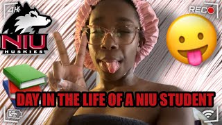 DAY IN THE LIFE OF A NIU STUDENT|VLOG|LIFESTYLE|COLLEGE|STUDENT LIFE|NIU|SUBSCRIBE|LIKE|