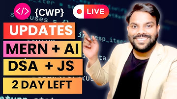 🔥 13 Dec se AI Training Start | DSA + JavaScript + MERN Stack + JS Deep Dive + Interview Prep