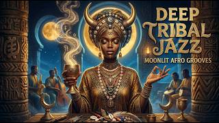Deep Tribal Jazz | Moonlit Afro Grooves for Creative Minds - Sacred African Lounge Music