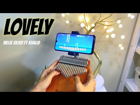 Lovely - Billie Eilish ft Khalid (Kalimba Cover with Tabs)