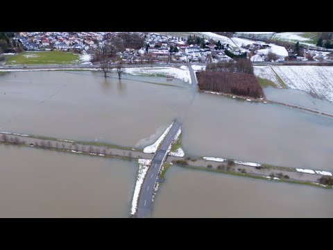 SAARLAND SÄUFT AB: Ausnahmezustand - Kanzler erschüttert über Schäden des Hochwassers | Livestream