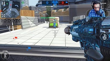 Modern Combat 5 - New Heavy Class Prestige Weapon (Fire Fly) Gameplay - LIVE!#90