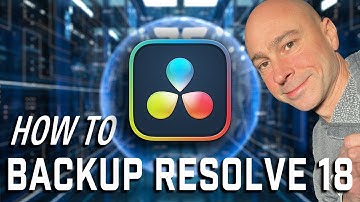 How to BACKUP & RESTORE Your DaVinci Resolve 18 DATABASE - PROJECTS - TIMELINES - MEDIA