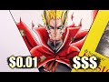 $0.01 vs $1.10 PAPER | Cheap vs Expensive!! Which is WORTH IT..? | NARUTO BARYON MODE